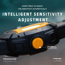 Load image into Gallery viewer, PANCKY Metal Detector for Kids, IP68 Waterproof 3-10 Year Kids Metal Detector Kit with LCD Display, Automatic Sensitivity Adjustment, 6.6" Search Coil, 1.65lb Lightweight, Gift for Boys & Girls, Black