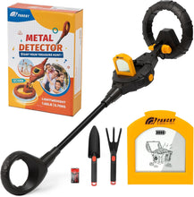 Load image into Gallery viewer, PANCKY Metal Detector for Kids, IP68 Waterproof 3-10 Year Kids Metal Detector Kit with LCD Display, Automatic Sensitivity Adjustment, 6.6&quot; Search Coil, 1.65lb Lightweight, Gift for Boys &amp; Girls, Black
