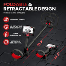 Load image into Gallery viewer, PANCKY® PK1098 Foldable Metal Detector with PanSense™ DSP Chip
